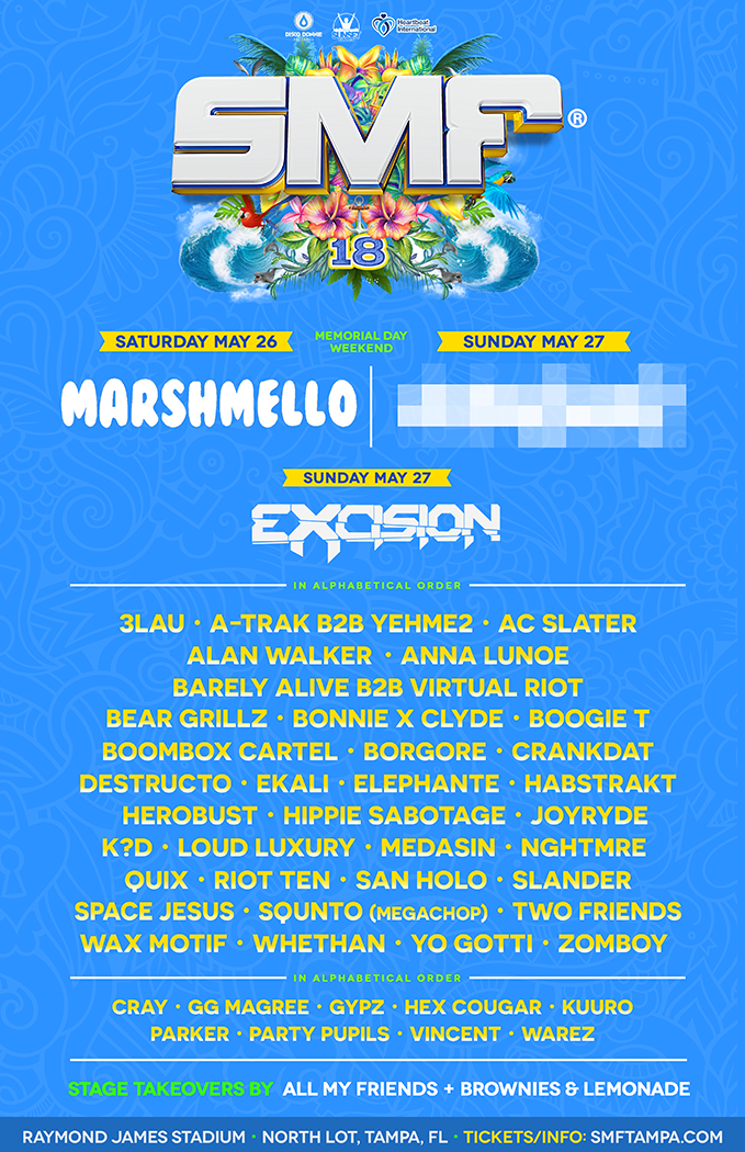 Introducing the Complete Lineup for SMF 2018! Sunset Events